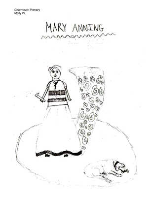 mary anning statue