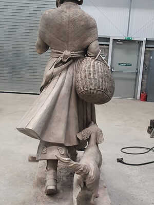 mary anning statue